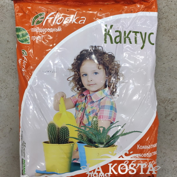 100% уникальные фото Плодородный Грунт Флорика для Кактусов и Суккулентов