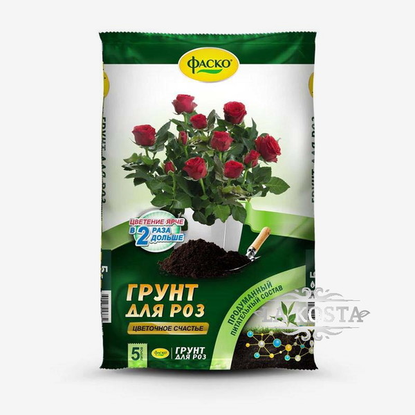 100% уникальные фото Грунт для роз Цветочное счастье